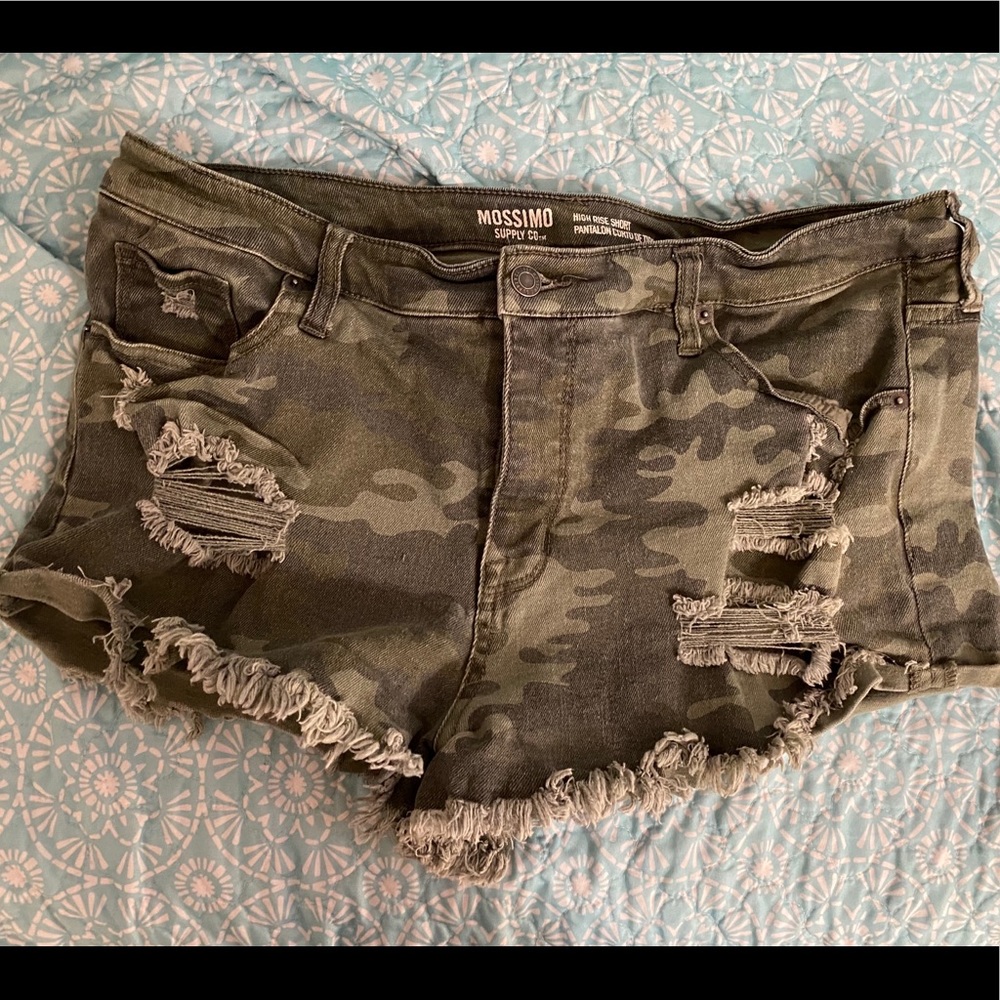 Camo shorts